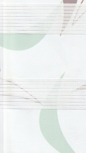 Рулонные шторы день-ночь для проема Ченто, зелено-коричневый 512 купить в Обнинске с доставкой